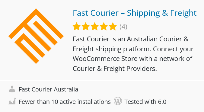 Woocommerce shipping courier plugin - FC Australia